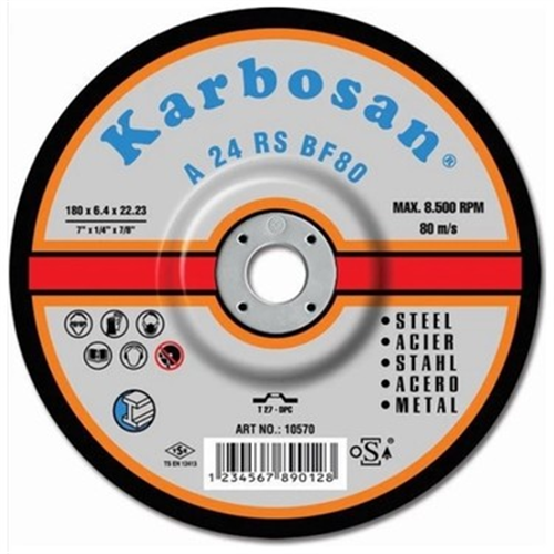 KARBOSAN 115*6,4*22 NK TAŞLAMA TAŞI ( 910550 )